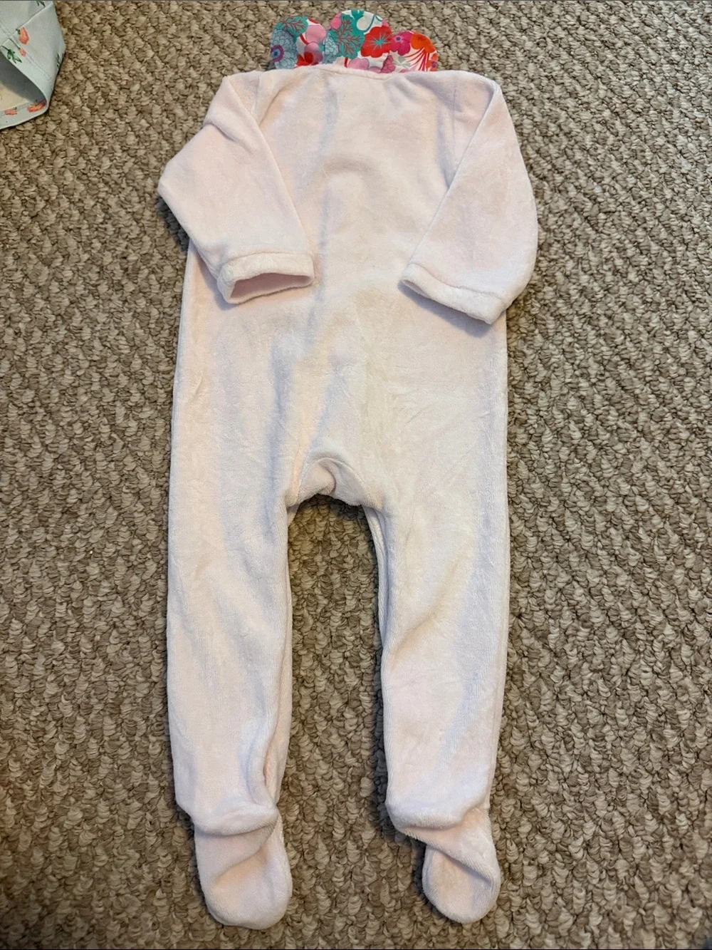 Jacadi Velour Footie